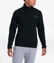 Tka Glacier Snap-Neck Fleece Pullover - TNF Black